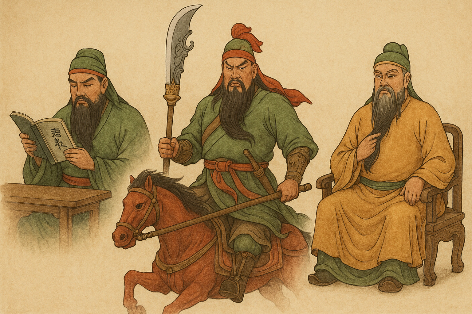 關公神像「文武有別」有玄機！拜錯恐虧本，專家揭三種神像求法大不同