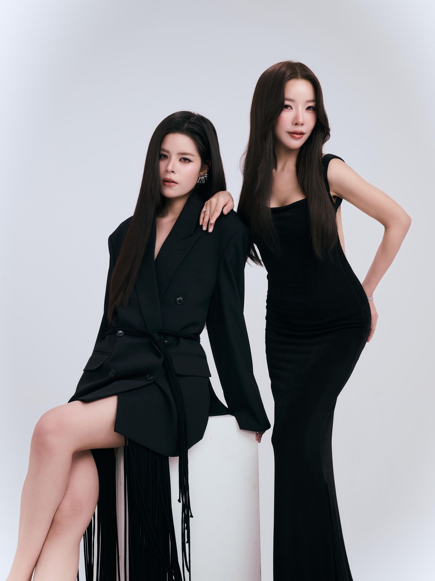 Fay（左）May（右）即將來台會粉絲。（圖／Flux沐璨國際）