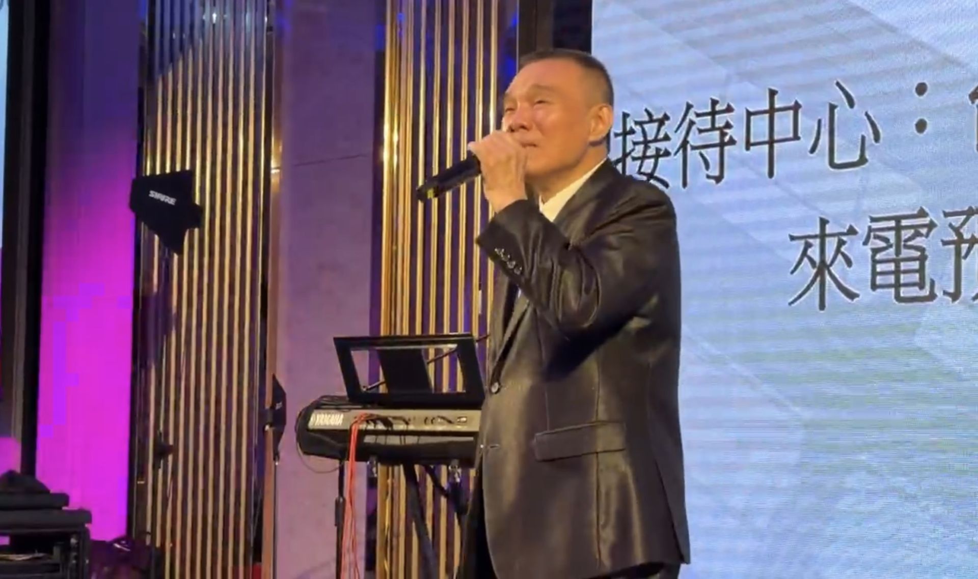 台中建設業聯合春酒晚宴登場　陳雷獻唱〈歡喜就好〉政商名流齊聚