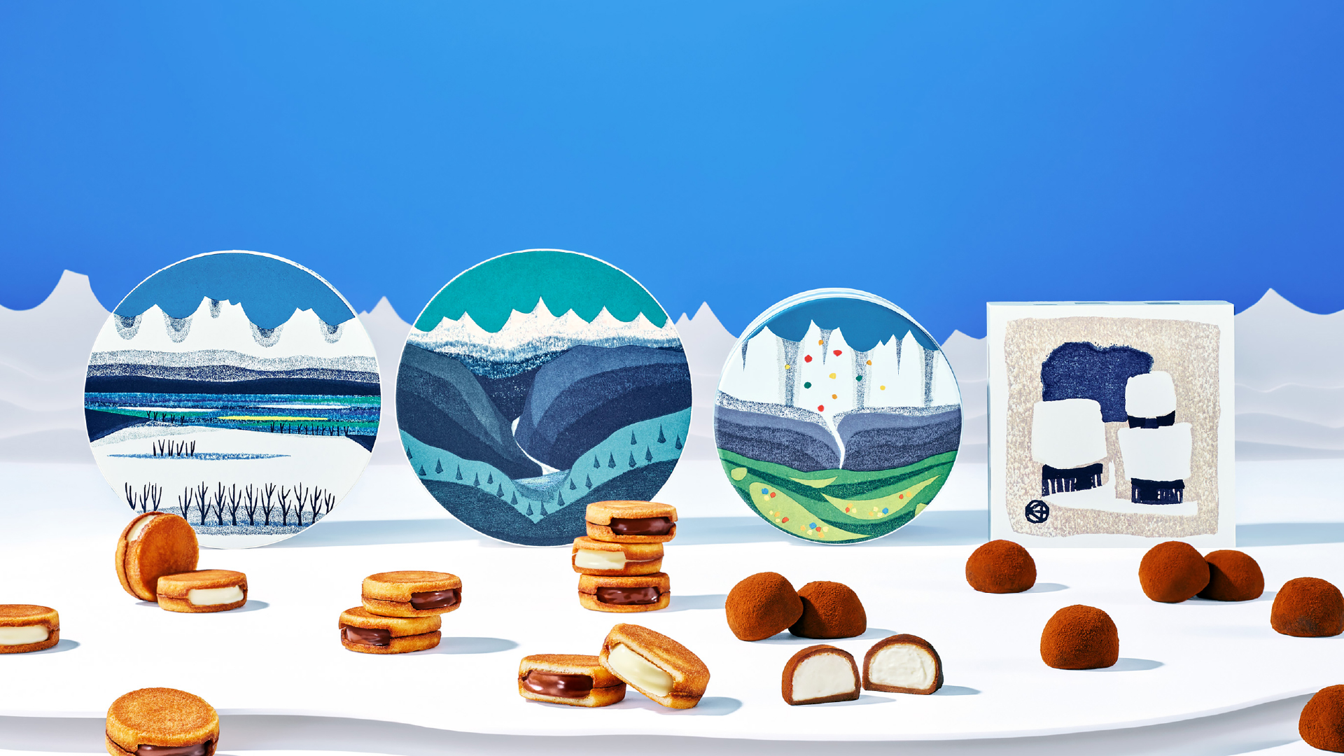 SNOWS初登場台灣視覺形象圖（圖片提供_富信新零售）