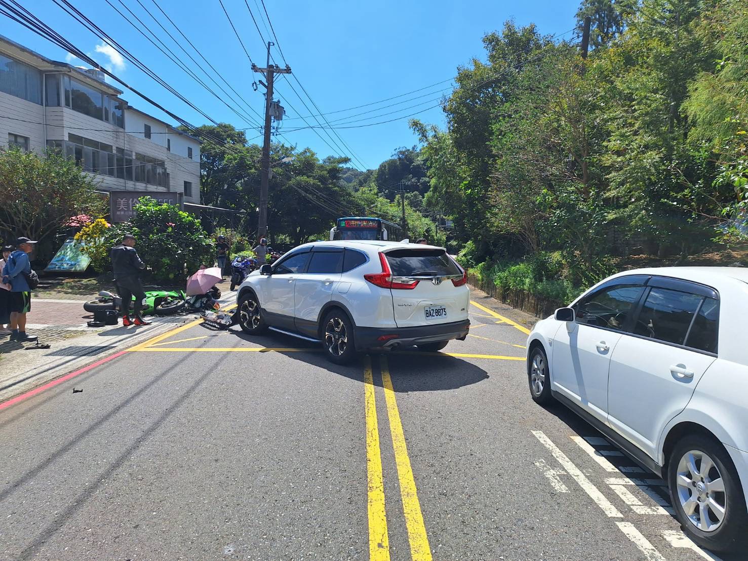 新北市石碇區北宜公路今（5）日上午10時許發生1起交通事故。