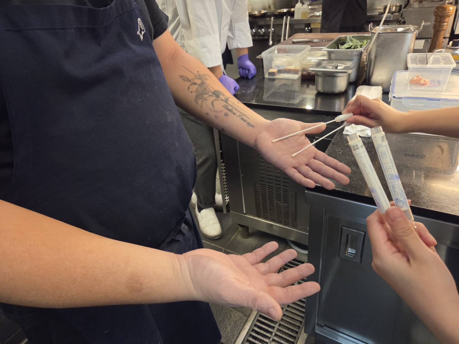 ▲檢體結果1-2周出爐。（翻攝畫面）