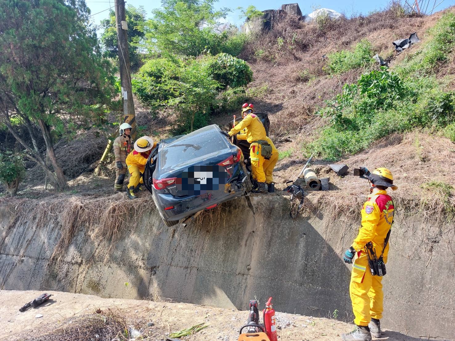 ▲▼山區狂飆釀車禍，撞死自己的好友（圖／記者王俊勝 翻攝）