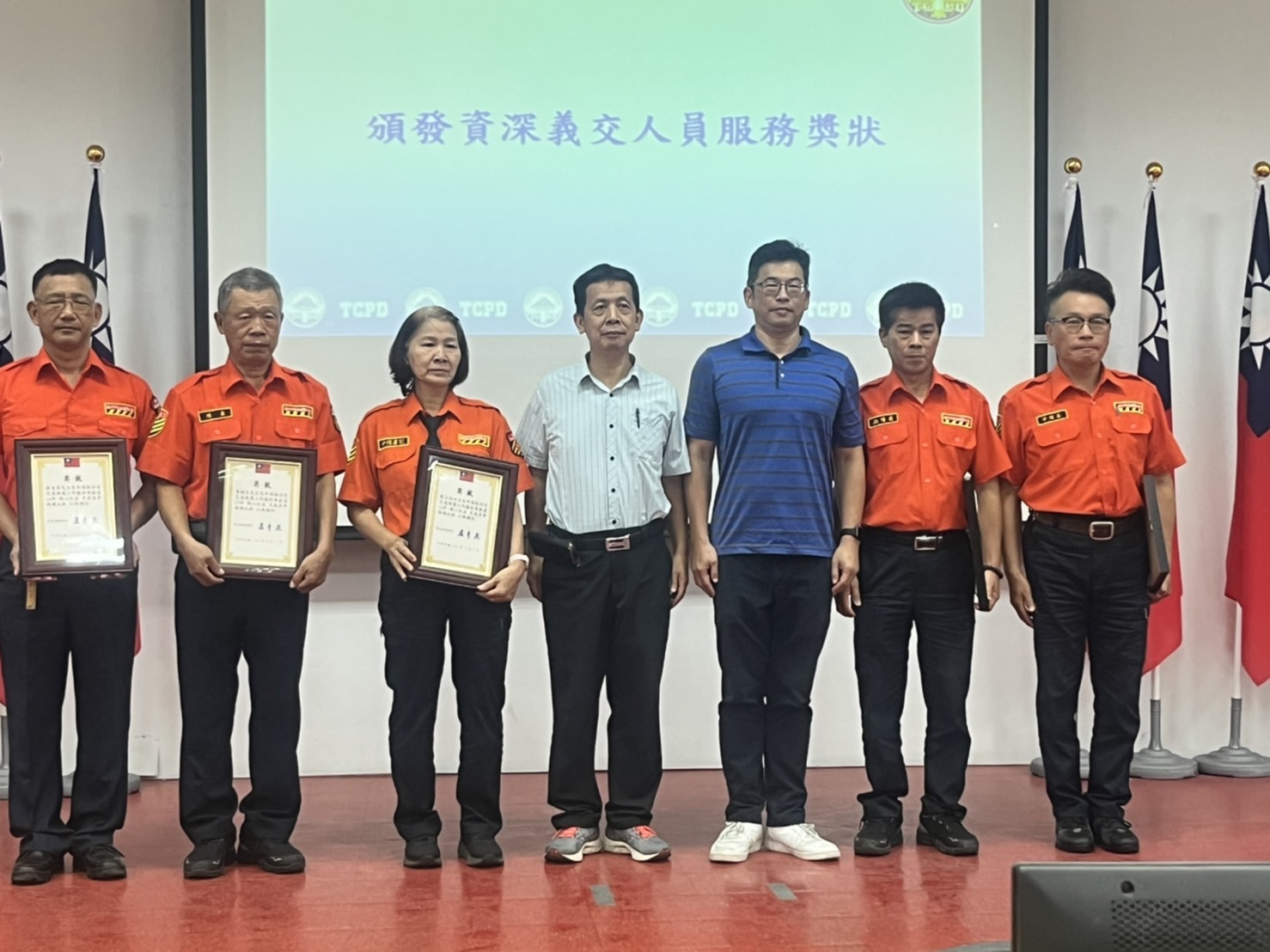 大甲分局舉辦義交常年訓練　表揚績優義交肯定守護交通安全貢獻