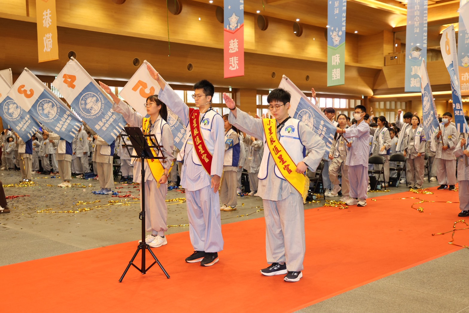 中台禪寺兒童禪修營睽違10年重啟　許淑華縣長出席祝福580位小星辰開啟覺醒旅程