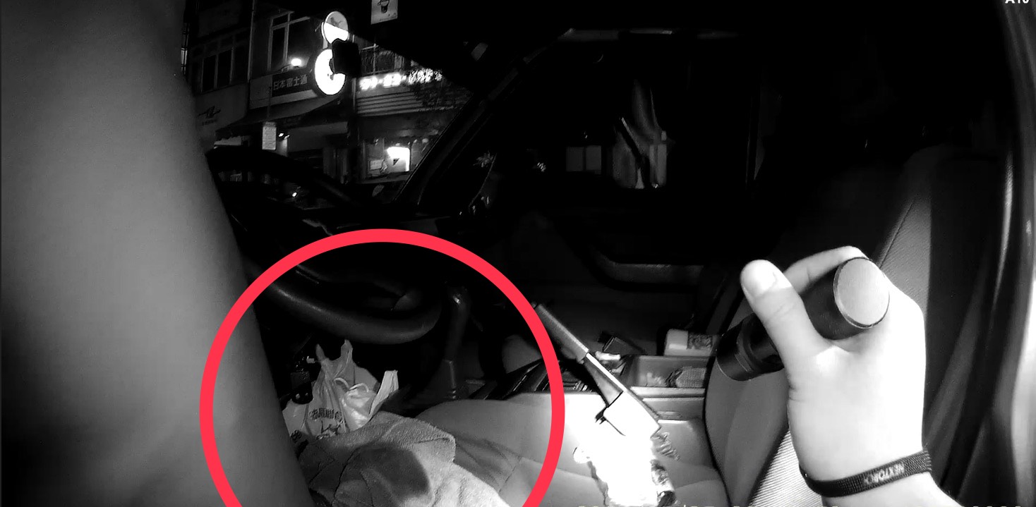 毒駕男車內狂噴消毒酒精掩蓋毒味 臺中二分局路檢當場查獲安非他命