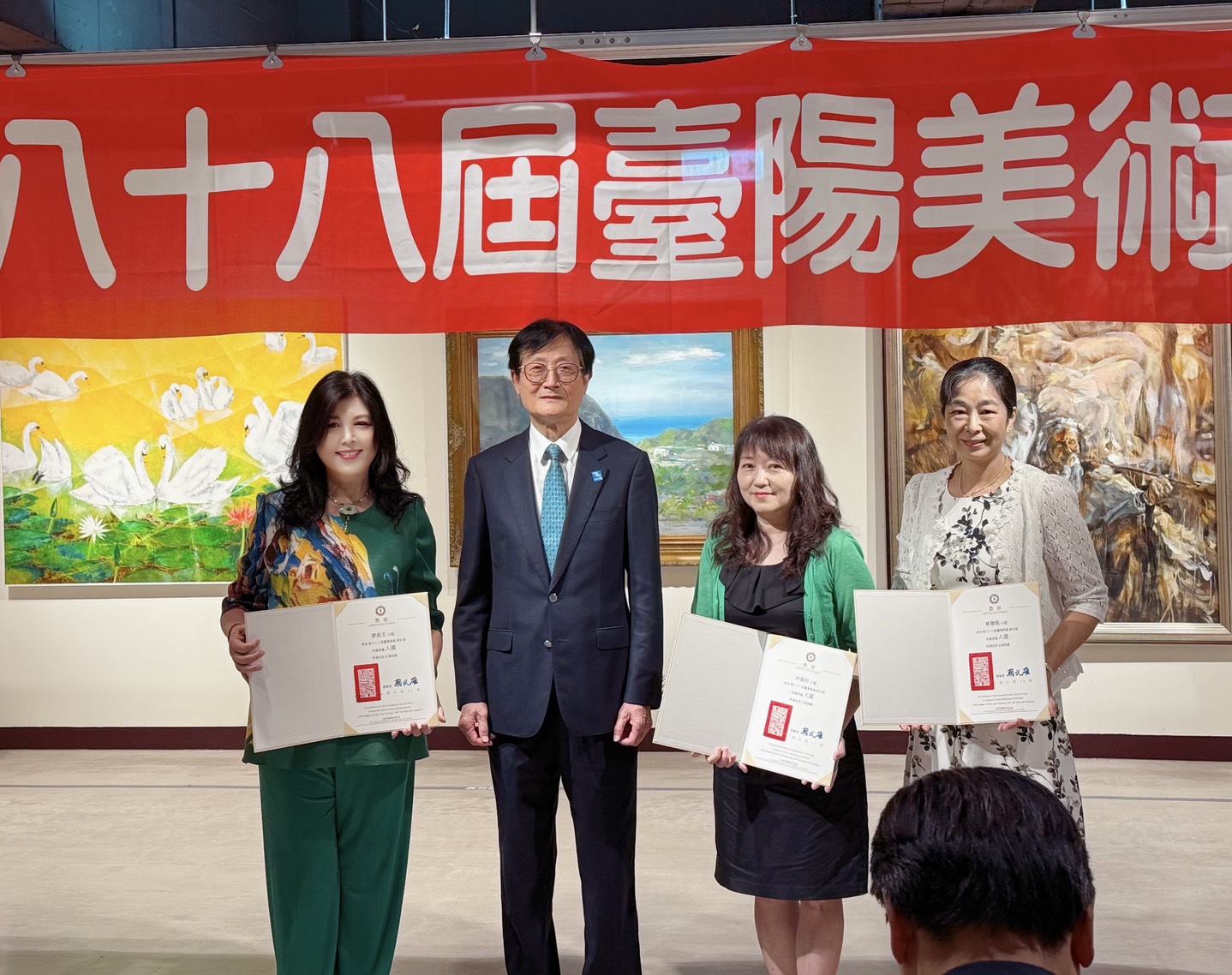 林佩玲、廖庭玉與蔡惠娟