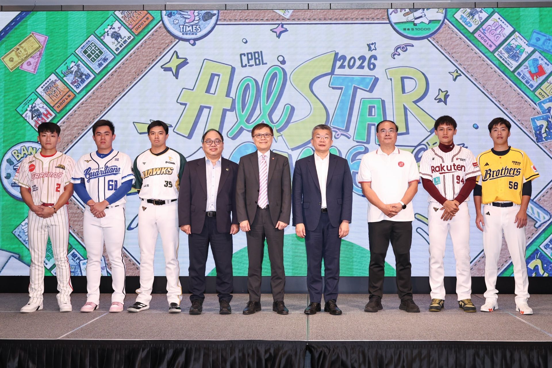 挑戰史上最狂明星賽！中職明星賽票選明午開跑　TEAM TAIWAN對決TEAM STAR再掀熱潮