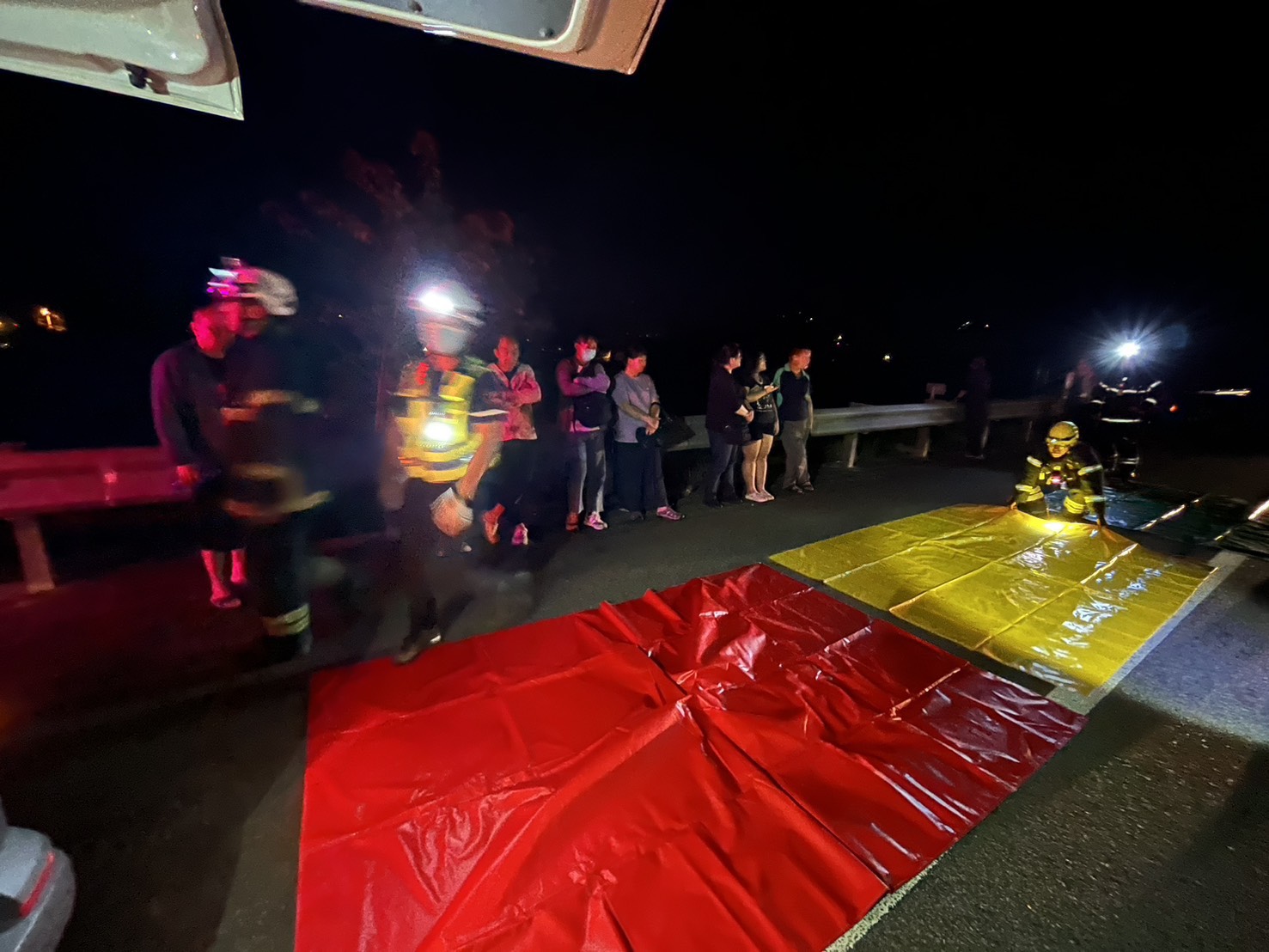 國道三號竹山段連環車禍釀11傷　消防迅速啟動大量傷患機制
