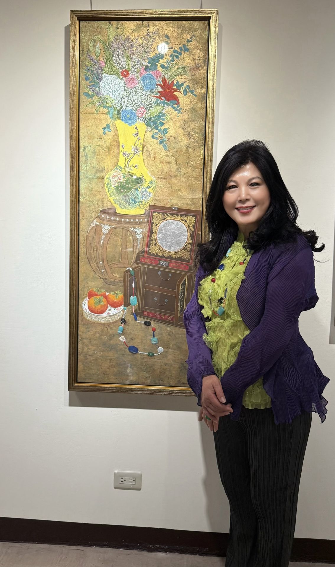 廖庭玉〈鏡花園〉成焦點　第73屆中部美展展現生活與藝術交織