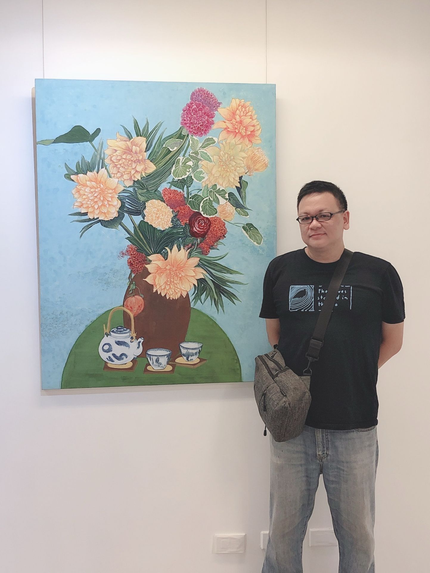 東海大學「寫生與寫真」聯展登場　水墨×膠彩帶你走入藝術與生命交會