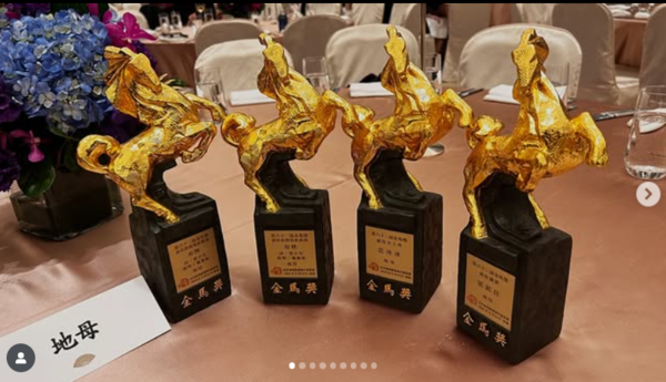 范冰冰奪下第62屆金馬獎影后後發表心聲。（圖／翻攝范冰冰IG）