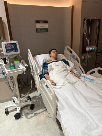 立威廉罹甲狀腺癌2度開刀後首發聲。(圖/翻攝立威廉IG)