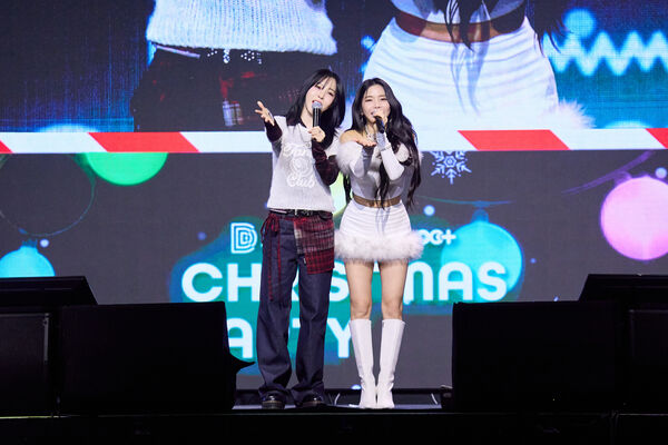 頌樂、玟星聖誕夜來台陪伴粉絲。（圖／DJB X FU Entertainment提供）