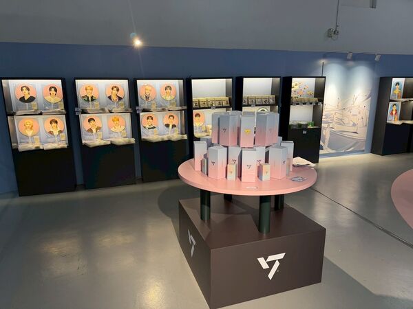 SEVENTEEN快閃店於松山文創園區開展。(圖/Star Plan辰星計畫提供)