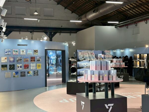 SEVENTEEN快閃店於松山文創園區開展。(圖/Star Plan辰星計畫提供)