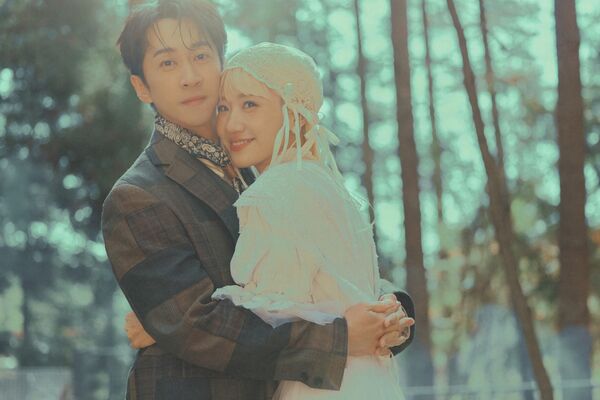 陳漢典與Lulu新一波婚紗照。（圖／天地合娛樂）