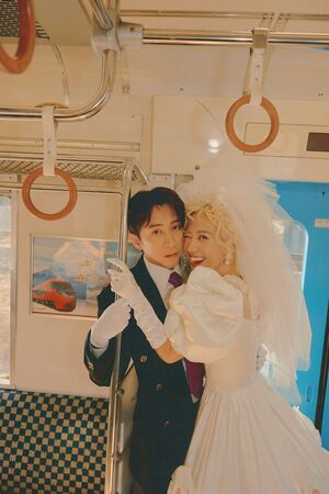 陳漢典與Lulu新一波婚紗照。（圖／天地合娛樂）