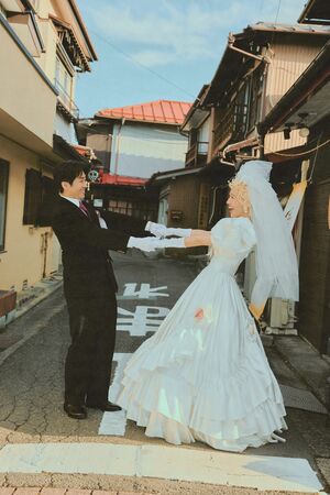 陳漢典與Lulu新一波婚紗照。（圖／天地合娛樂）