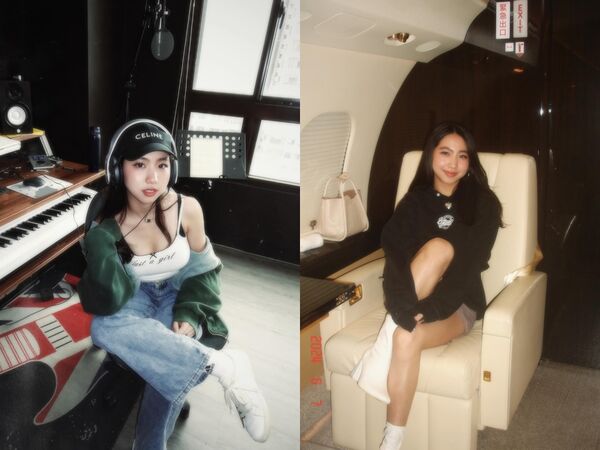 Threads上走紅的白富美Amanda，正是蔡幸娟的女兒「蛋蛋」。（圖／翻攝Amanda Threads）