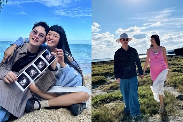 楊昇達和若綺求子兩年，終於如願當爸媽。（圖／翻攝IG）