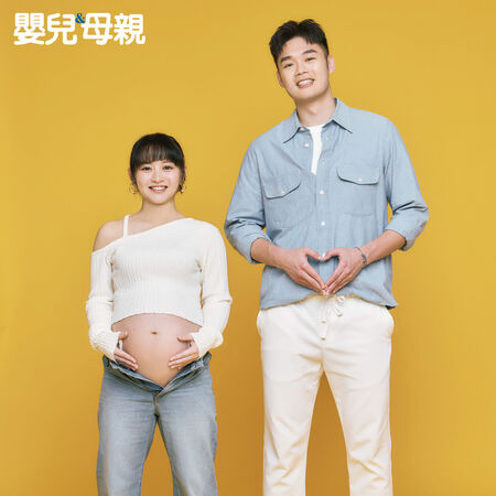 王齊麟、陳詩媛分享相戀內幕。（圖／嬰兒與母親雜誌提供）