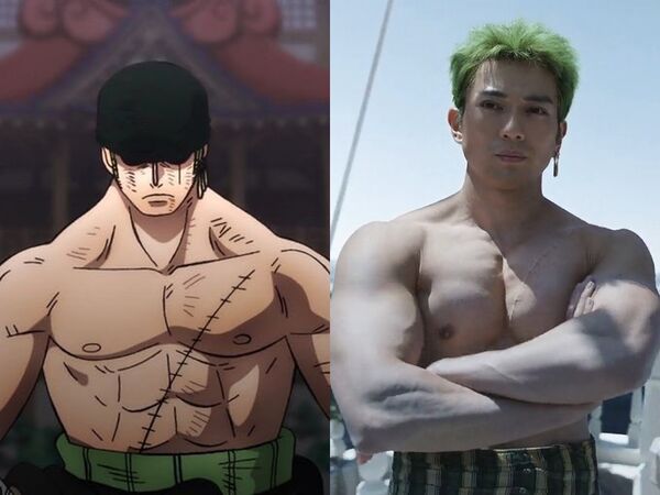 新田真劍佑3年前的身材與現今《航海王2》肌肉大兩倍。（圖／翻攝X）
