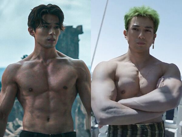 新田真劍佑3年前的身材與現今《航海王2》肌肉大兩倍。（圖／翻攝X）