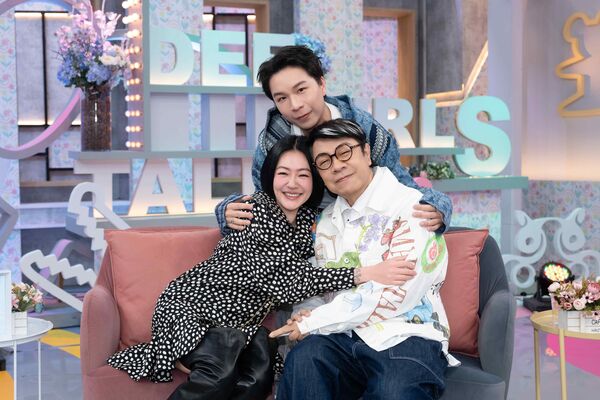 蔡康永陪伴小S復工《小姐不熙娣》。（圖／東森綜合台提供）