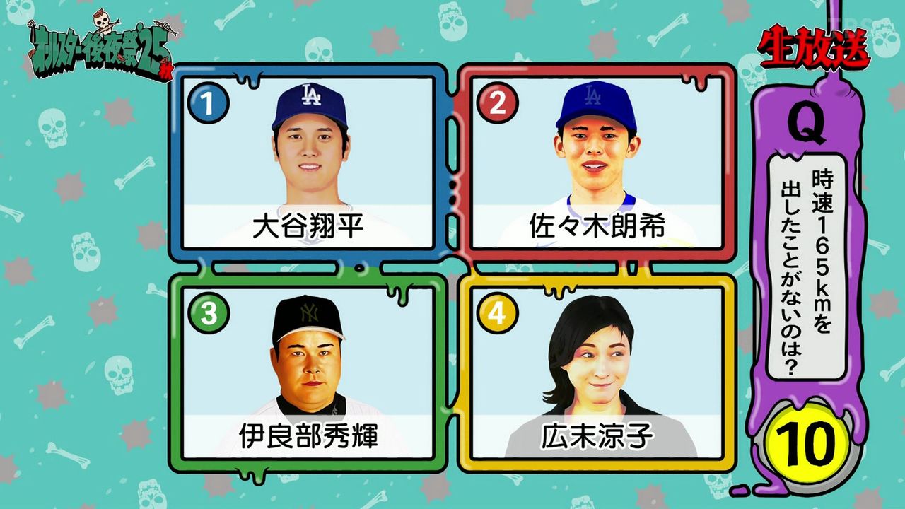 廣末涼子的車速被節目拿來調侃。（圖／翻攝X）