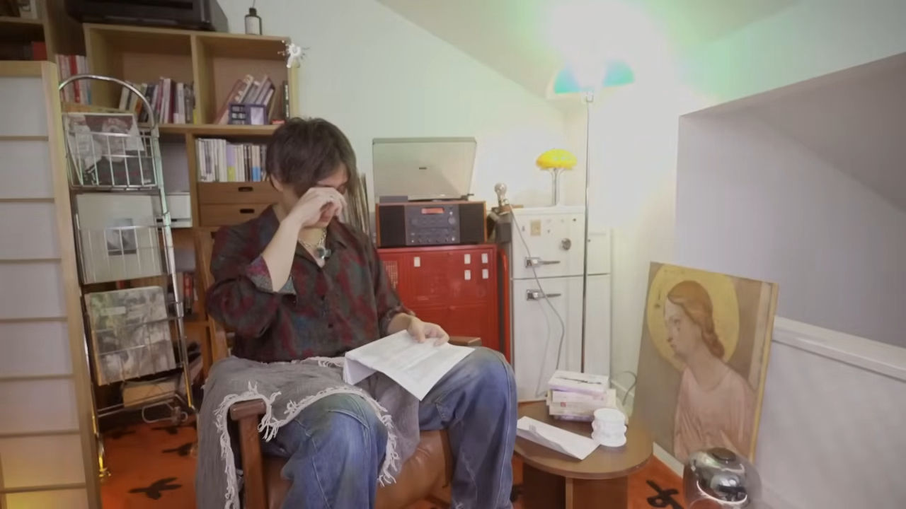 Ryu曾罵女畫家像個妓女。(圖/翻攝Ryu YouTube)