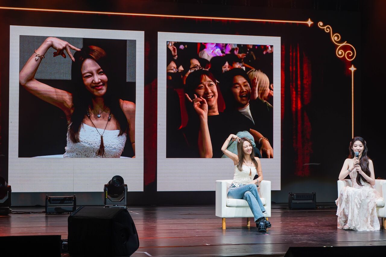 舒華舉辦個人首場見面會。(圖/電通娛樂提供)