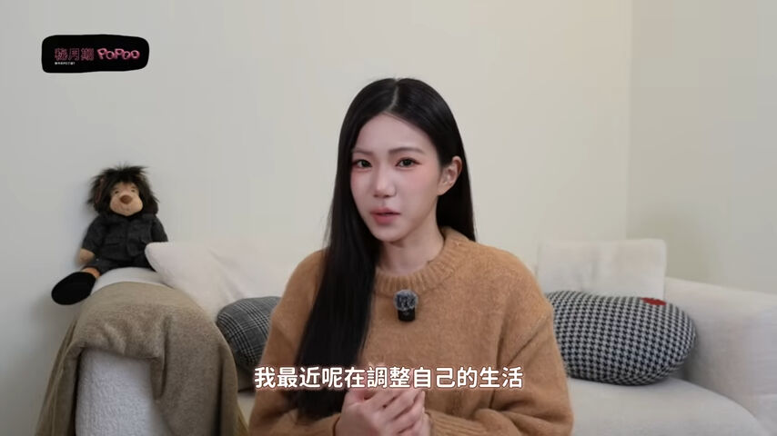 家寧挑戰一天吃超商即期品。(圖/翻攝家寧YouTube)