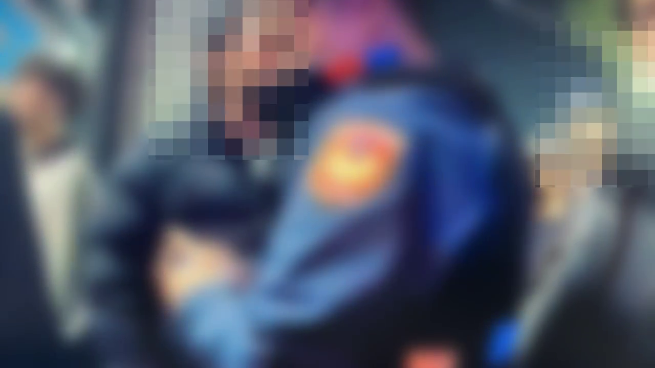 ▲台南噁男伸狼爪!跨年晚會摸2女臀部 警速逮送辦(圖/記者王俊勝 翻攝)