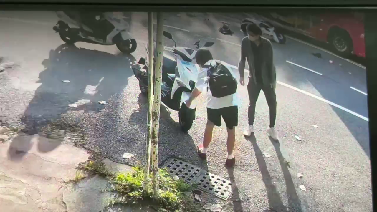 ▲只關心自己的車子，未向家屬道歉（圖／記者王俊勝 翻攝）