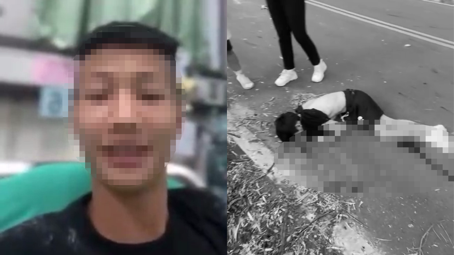 ▲台南無照猴撞死好友!副駕「病床PO限動」訕笑報平安 再發文澄清引網怒(圖/翻攝自網路)