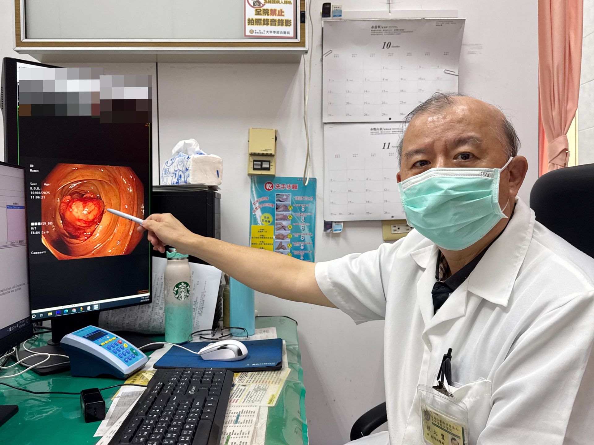 便祕一整天還血便 婦頭暈送醫檢查出大腸癌