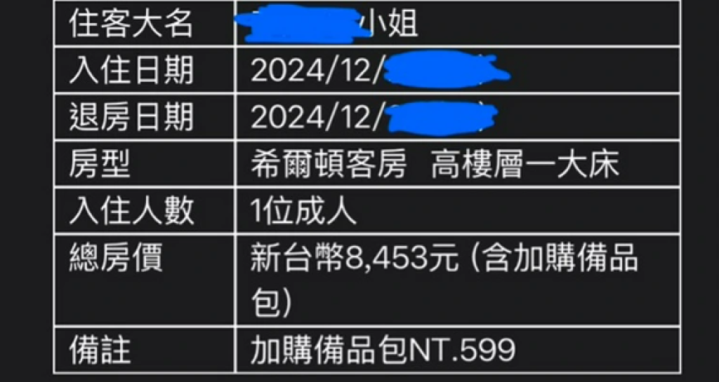 國旅住宿加購備品！新板希爾頓備品包「599」　網友驚呆：國外也這樣？