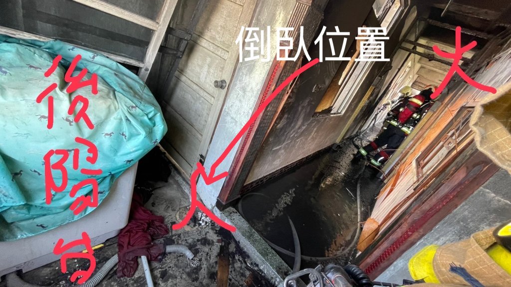 雲林民宅火警！　屋主妹妹受傷送醫