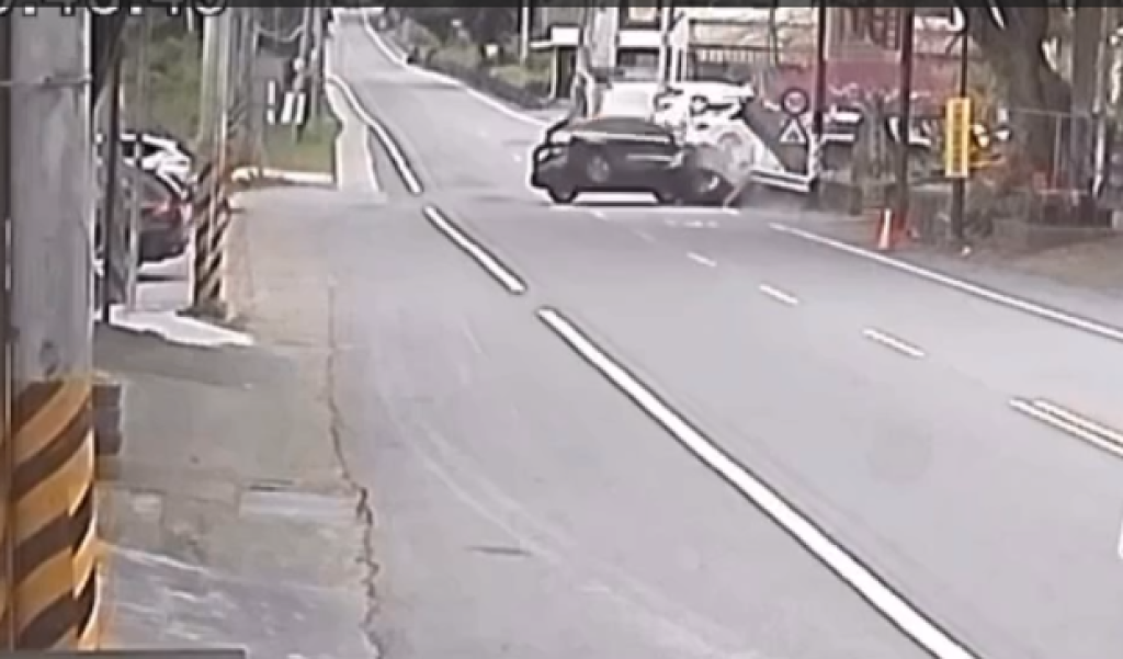 撞擊畫面曝光！台中市議員古秀英與五名家人共乘休旅車撞橋墩　釀1死4傷