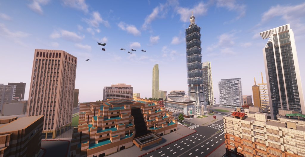 為了追夢！台灣玩家《Minecraft》耗時1年打造台北城市　神還原都市記憶...網狂跪求地圖檔