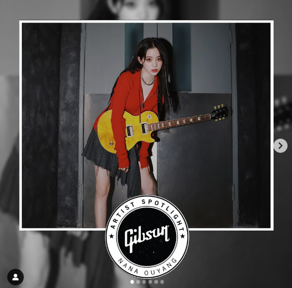 歐陽娜娜代言吉他品牌 Gibson 遭質疑 官方急關留言功能