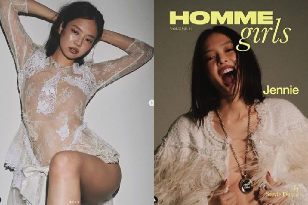 Jennie尺度再突破！「上空拍雜誌封面」　時尚震撼霸氣