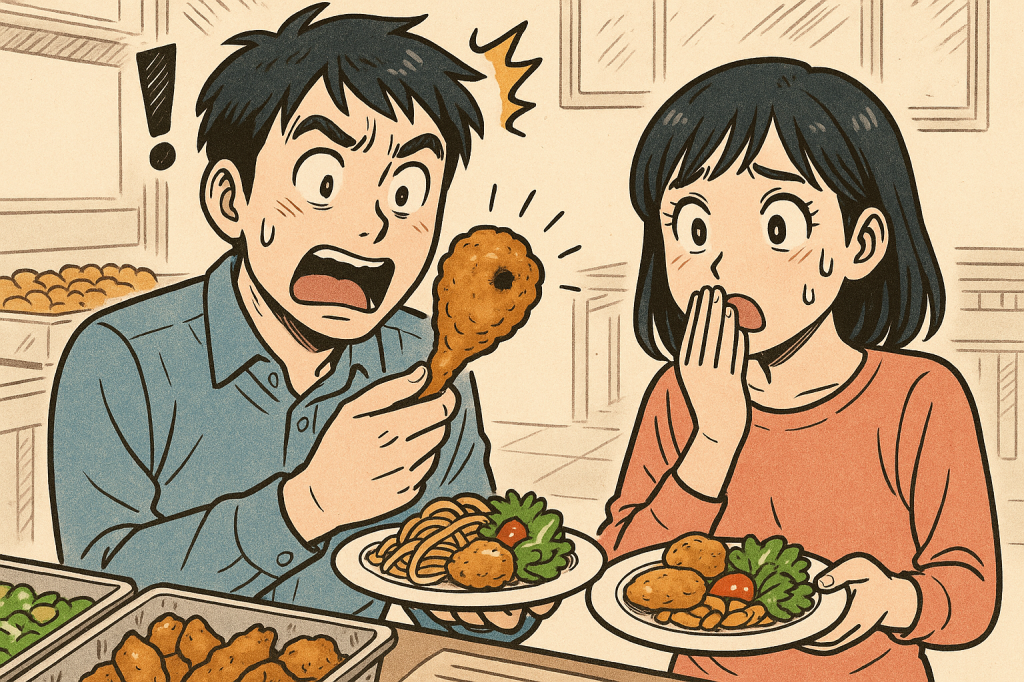 爆料／自助餐吃炸排骨發現油耗味超重進廚房赫見一鍋「黑油」店長竟稱「正常」