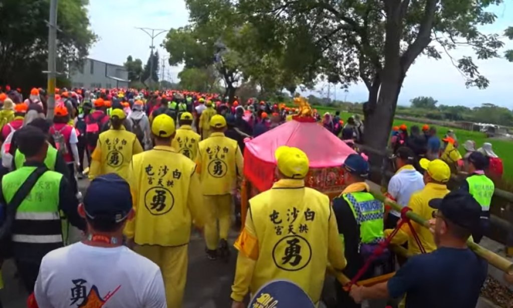 200年首度駕臨南投！白沙屯媽祖進香寫下歷史性一刻