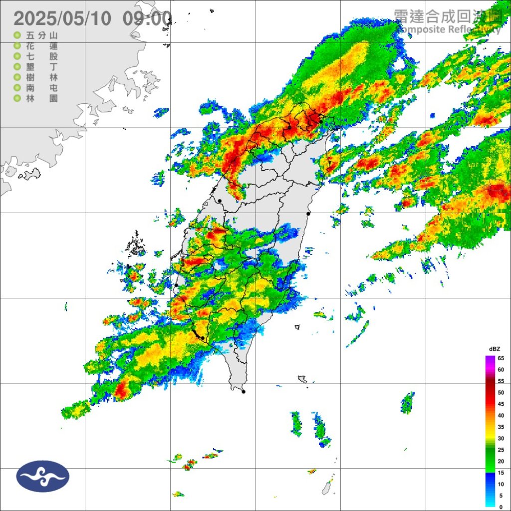 快訊！鋒面來襲，氣象署針對17縣市發布大雨特報，7縣市發布大雷雨即時訊息