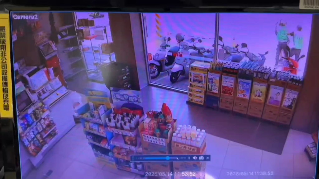悚！台南男超商失控「持電鋸」砍人　警急壓制意外查獲毒品