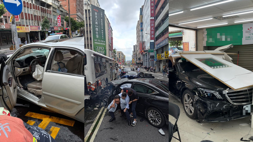 又是78歲！北市黑車爆衝釀8傷　南北一週內第3起開車釀重大車禍