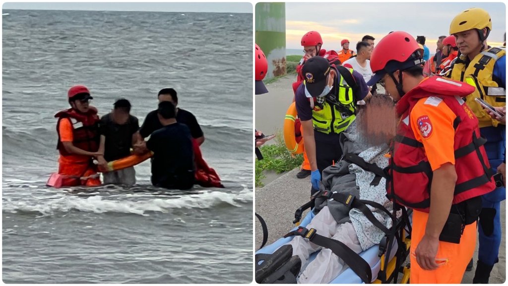 民眾情緒不穩走向外海  海巡及時救援