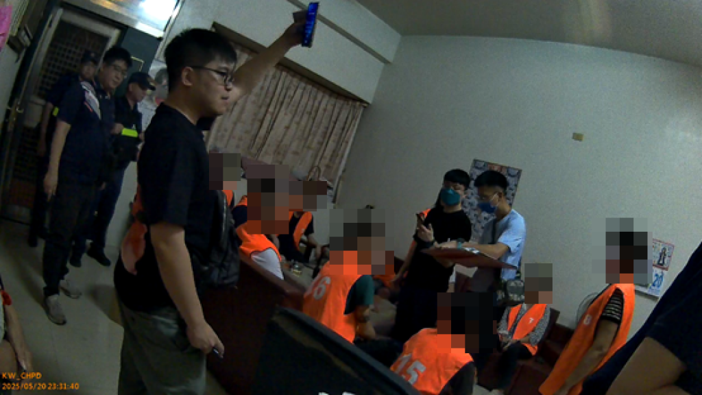 彰化北斗警方深夜掃蕩流動賭場　查獲20名賭客、賭金逾56萬元